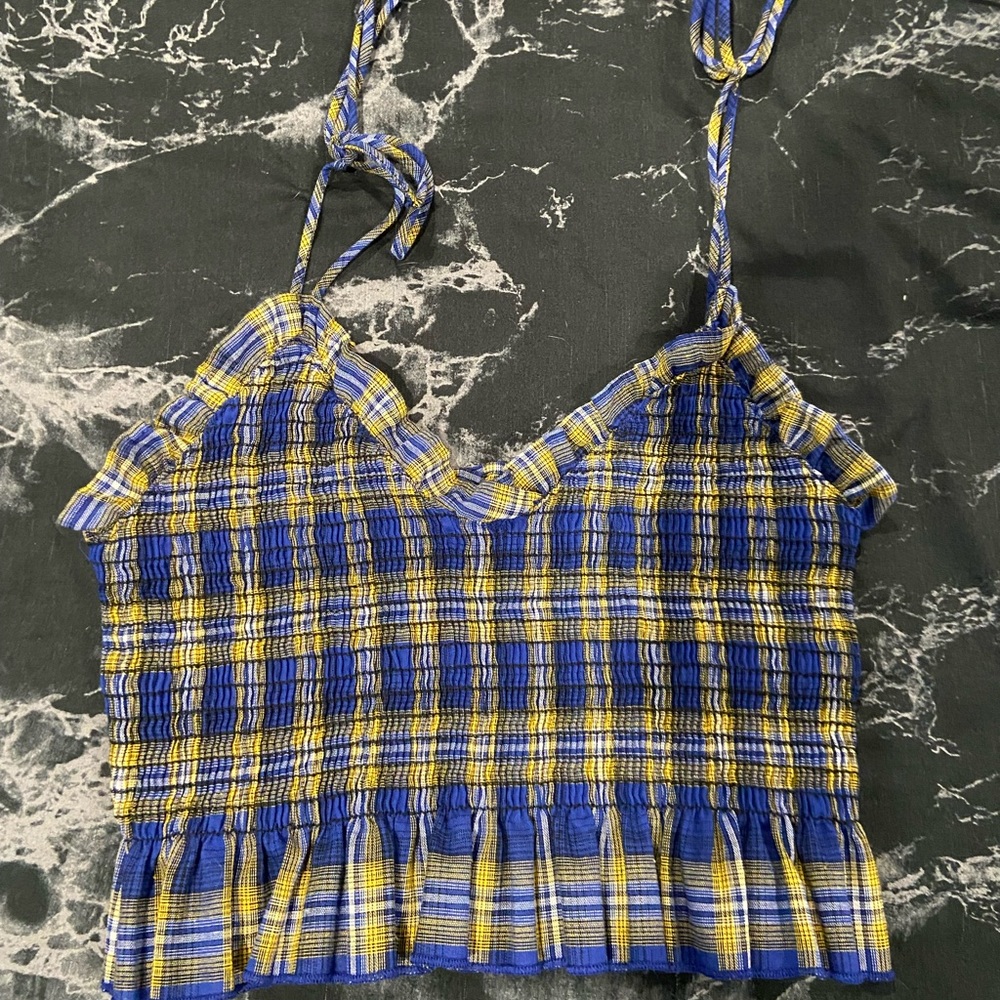 Checkered Tank Top